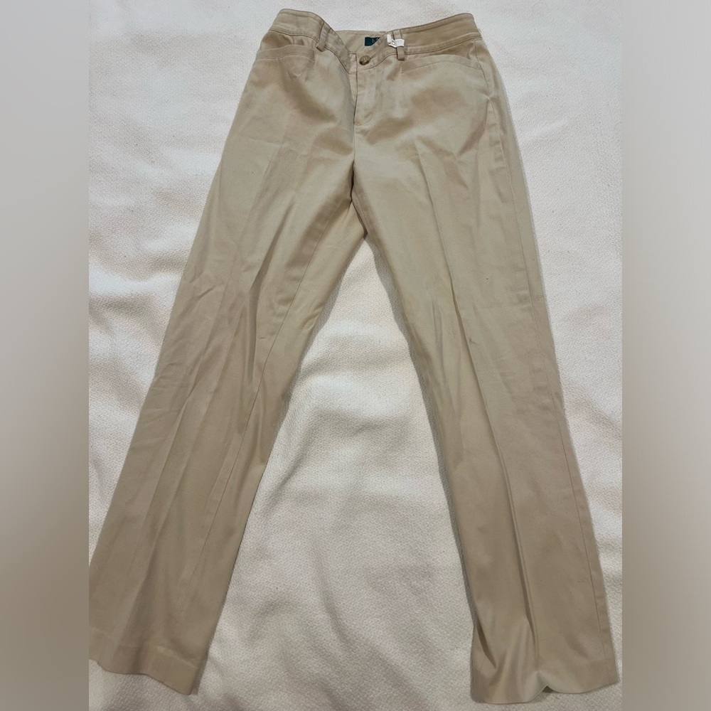 Lauren beige/cream pants / Size 2P